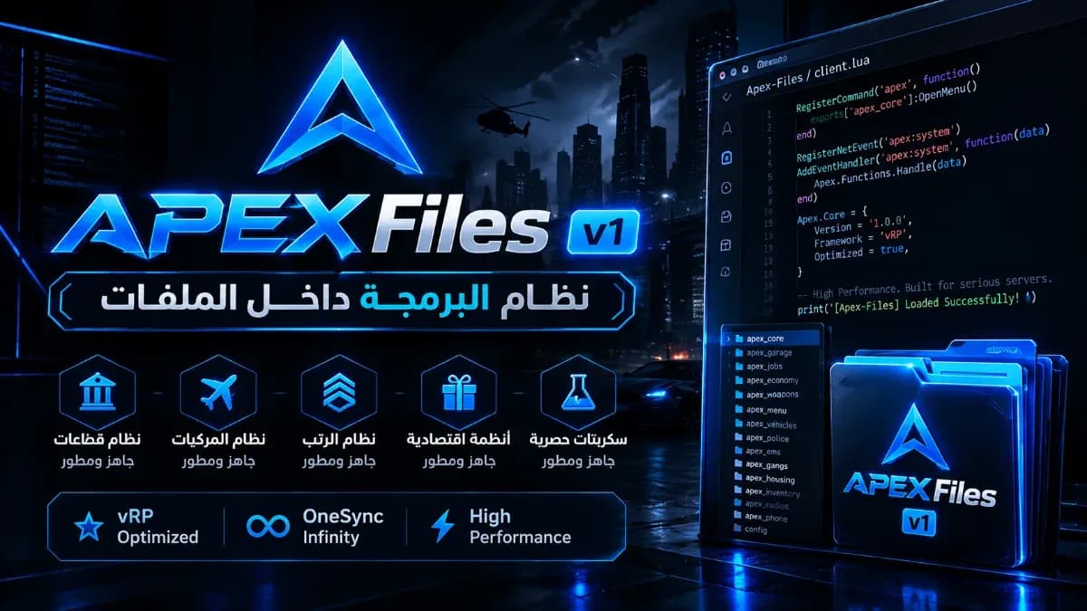 | قيد العمل - Apex Files |  
