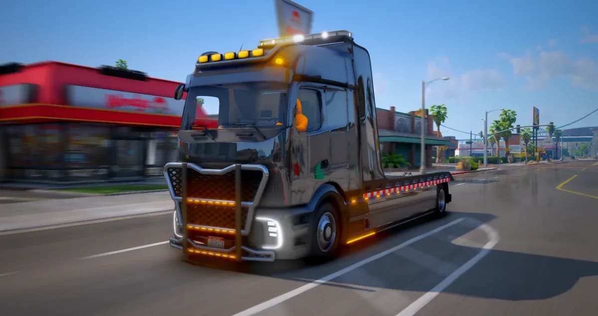Actros L 2025 Flatbed-سطحة